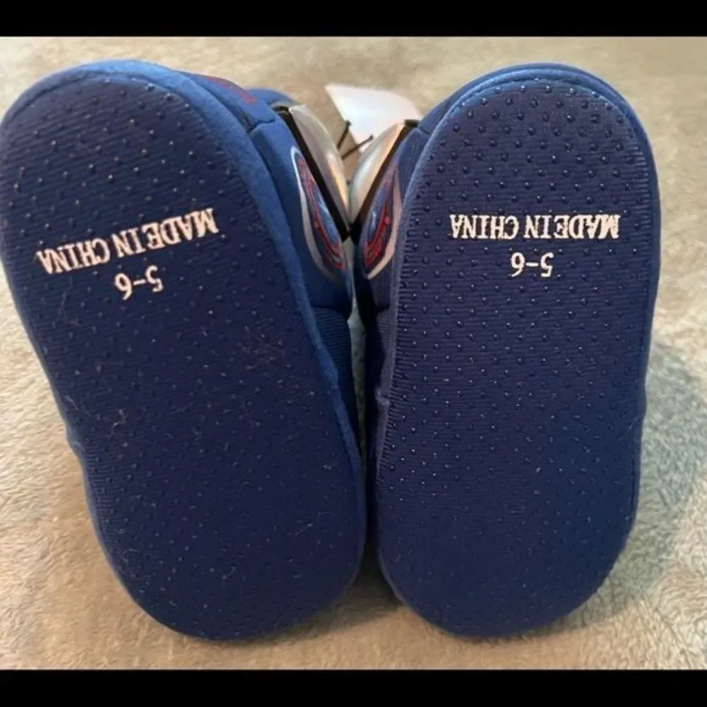 Boys boot style slippers - captain america